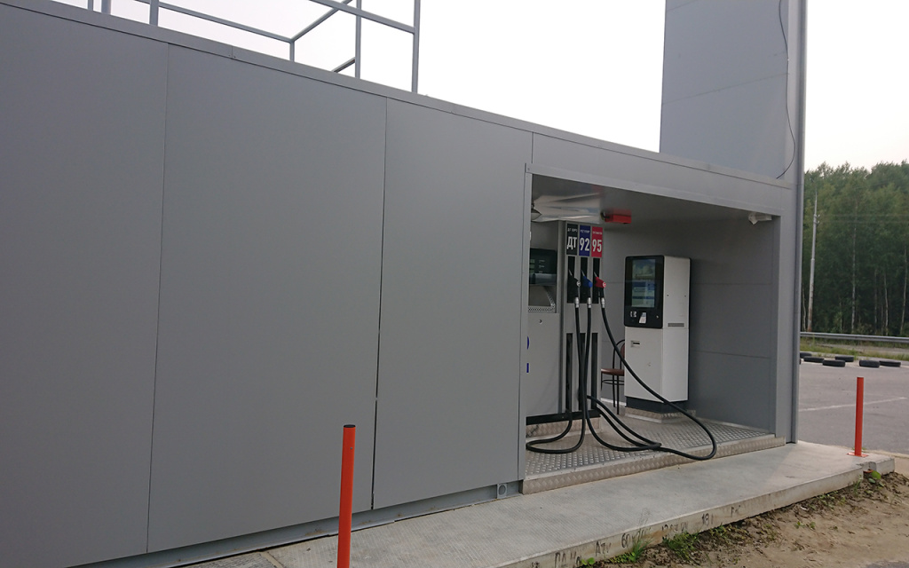 Установка автоматической контейнерной АЗС в Сургуте