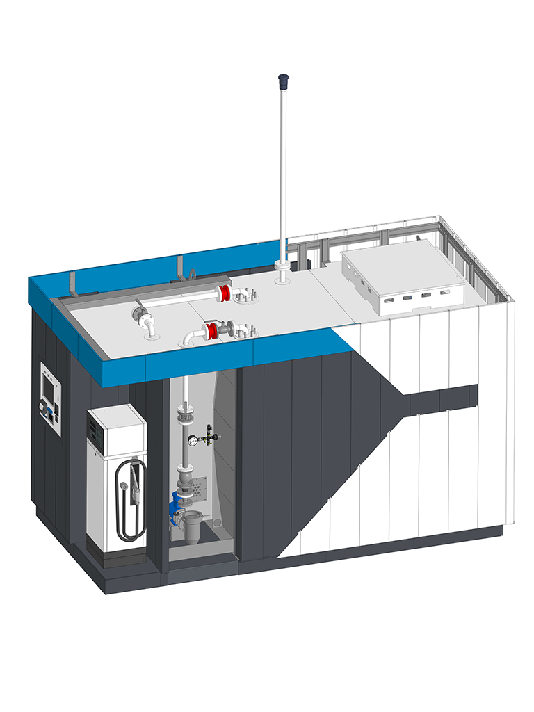 Автоматическая КАЗС INIT